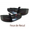 FEUX NOIRS A LED SEQUENTIELS DYNAMIQUES AUDI A4 B8 BERLINE PH2 A LED DE SERIE (05586)