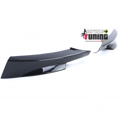 SPOILER LEVRES SPLITTERS NOIR BRILLANT BMW SERIE 3 E90 E91 PHASES 2 PACK M (05599)