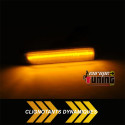 2 REPETITEURS NOIRS - CLIGNOTANTS SEQUENTIELS LED DYNAMIQUE BMW X5 E53 & SERIE 3 E36 (05611)