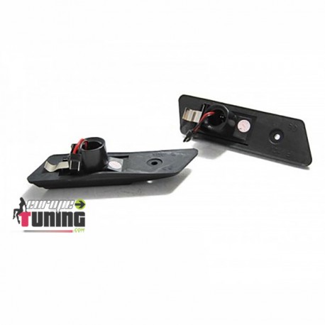 2 REPETITEURS CHROME - CLIGNOTANTS SEQUENTIELS LED DYNAMIQUE BMW E32 E34 E36 PH1 (05613)