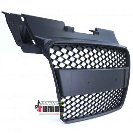 CALANDRE SPORT NOIRE MATE LIGNE RS AUDI TT 8J 2006-2014 (05629)