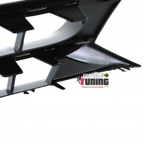 CALANDRE SPORT NOIRE VOLKSWAGEN VW T5 BUS TRANSPORTEUR FACELIFT 09-15 (05645)