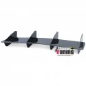 DIFFUSEUR ARRIERE SPORT NOIR BRILLANT POUR SEAT LEON 3 CUPRA 2012-2016  (05672)