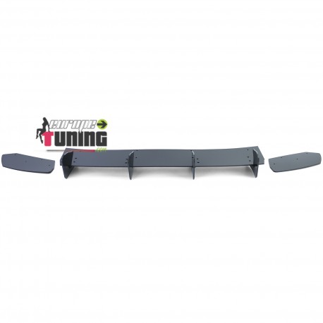 DIFFUSEUR ARRIERE SPORT NOIR BRILLANT POUR SEAT LEON 3 CUPRA 2012-2016  (05672)