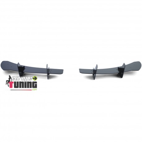 DIFFUSEUR ARRIERE SPORT NOIR BRILLANT POUR PARE CHOCS R20 VW GOLF 6 (05673)