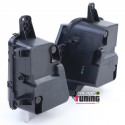 2 FEUX DE BROUILLARD AVANTS NOIRS A LED POUR VW GOLF 7 GTI  2013-2020 (05677)