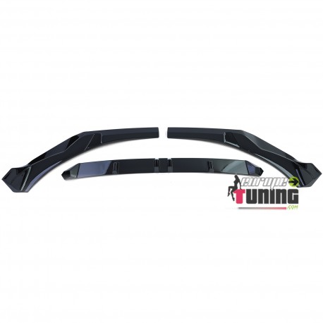 LAME BECQUET NOIR SPOILER DE PARE CHOCS BMW X3 G01 PH2 EN PACK M (05683)