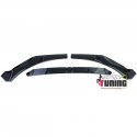 LAME BECQUET NOIR SPOILER DE PARE CHOCS BMW X3 G01 PH2 EN PACK M (05683)