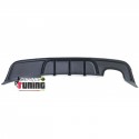 DIFFUSEUR ARRIERE SPORT NOIR BRILLANT BMW SERIE 1 E82 E88 PH2 PACK M 07-13 (05693)