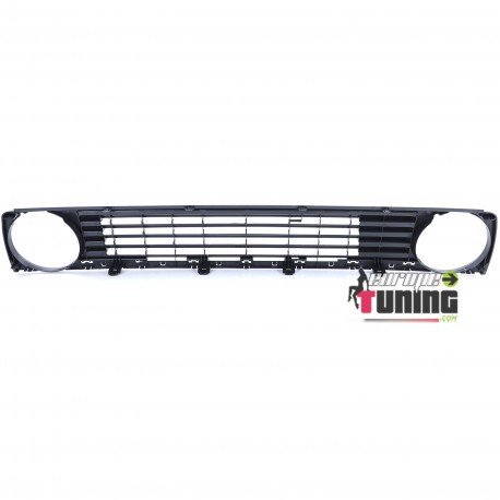CALANDRE SPORT NOIRE SANS SIGLE POUR VOLKSWAGEN VW GOLF 2 (12473)
