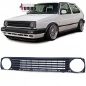 CALANDRE SPORT NOIRE SANS SIGLE POUR VOLKSWAGEN VW GOLF 2 (12473)