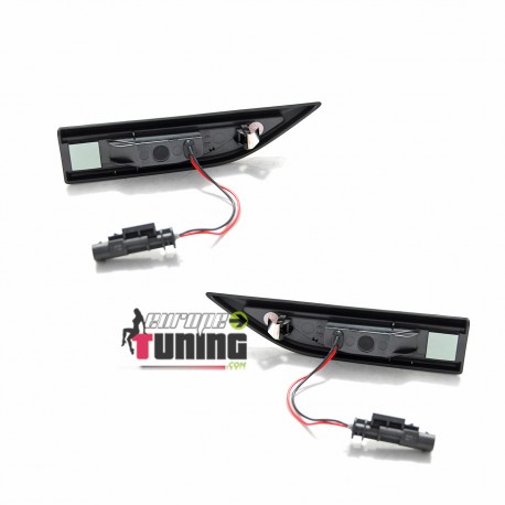 REPETITEURS NOIRS CLIGNOTANTS LATERAUX AILES LED DYNAMIQUE VW VOLKSWAGEN T6 PH1 (05705)