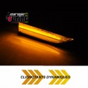 REPETITEURS CHROME CLIGNOTANTS LATERAUX AILES LED DYNAMIQUE VW VOLKSWAGEN T6 PH1 (05706)