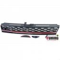 CALANDRE SPORT SANS SIGLE PACK GTI ROUGE VOLKSWAGEN VW GOLF 7 2012-2017 (05710)