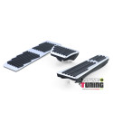 KIT PEDALES SPORT EN ALUMINIUM POUR BMW SERIE 3 E30 E36 E46 - BOITE AUTOMATIQUE (05758)
