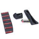 KIT PEDALES SPORT EN ALUMINIUM POUR BMW SERIE 3 E30 E36 E46 - BOITE AUTOMATIQUE (05758)