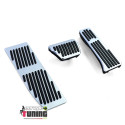 KIT PEDALES SPORT EN ALUMINIUM POUR BMW SERIE 1 E81 E82 E87 - BOITE AUTOMATIQUE (13792)