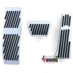 KIT PEDALES SPORT EN ALUMINIUM POUR BMW SERIE 1 E81 E82 E87 - BOITE AUTOMATIQUE (13792)