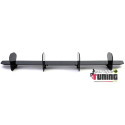 DIFFUSEUR ARRIERE SPORT NOIR BRILLANT POUR PARE CHOCS VW GOLF 8 R LINE (05774)