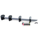 DIFFUSEUR ARRIERE SPORT NOIR BRILLANT POUR PARE CHOCS VW GOLF 8 R LINE (05774)