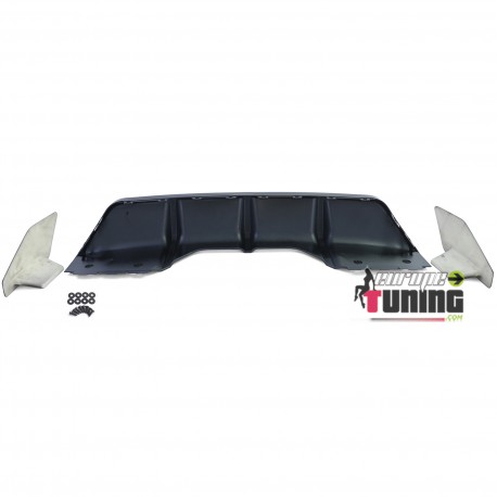 DIFFUSEUR SPORT PERFORMANCE NOIR POUR BMW X6 F16 PACK M 2014-2019 (05775)