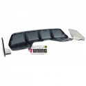 DIFFUSEUR SPORT PERFORMANCE NOIR POUR BMW X6 F16 PACK M 2014-2019 (05775)