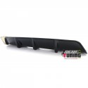 DIFFUSEUR SPORT PERFORMANCE NOIR POUR BMW X6 F16 PACK M 2014-2019 (05775)