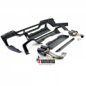 DIFFUSEUR SPORT PERFORMANCE AVEC 2 SORTIES NOIRES - BMW X4 G02 PACK M 2018-2021 (05783)