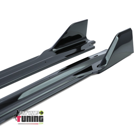 BAS DE CAISSE NOIR LIGNE SPORT PERFORMANCE BMW X5 F15 2012-2018 PACK M (05785)
