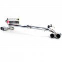 KIT CONVERSION 4 SORTIES ECHAPPEMENT DUPLEX BMW SERIE 3 E90 E91 323 325 328 330 (05793)