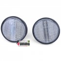 CLIGNOTANTS LATERAUX CHROME LED MAZDA MX5 NA NB NBFL NC (05811)