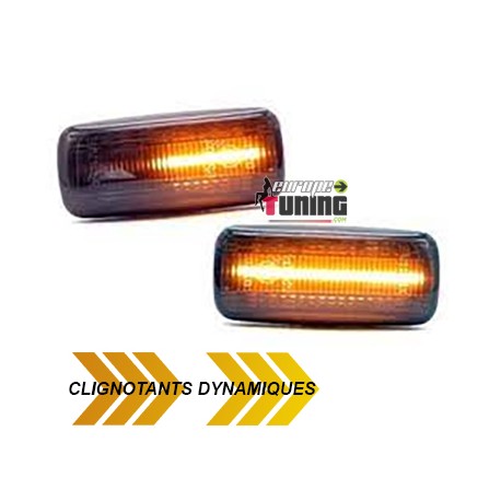 REPETITEURS CLIGNOTANTS NOIRS LED SEQUENTIELS CHRYSLER / JEEP PATRIOT/ GRAND CHEROKEE (05815)