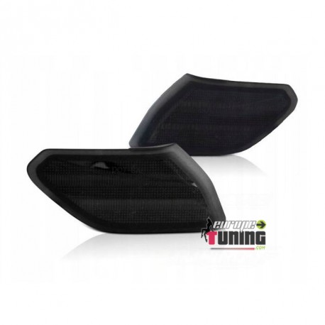 CLIGNOTANTS AVANTS NOIRS A LED JEEP WRANGLER JL 2018 - (05816)