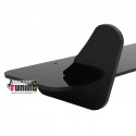 DIFFUSEUR ARRIERE SPORT NOIR BRILLANT POUR PARE CHOCS VW GOLF 7 GTI 2012-2017 PH1 (05727)