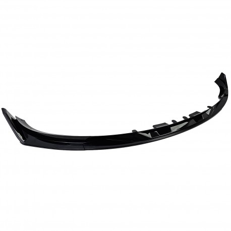 SPOILER AVANT LAME DE PARE CHOCS NOIR BRILLANT TESLA MODEL 3 (05836)