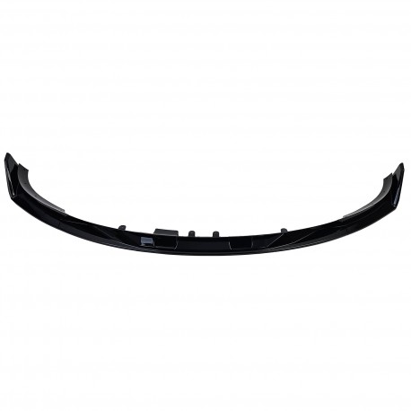 SPOILER AVANT LAME DE PARE CHOCS NOIR BRILLANT TESLA MODEL 3 (05836)