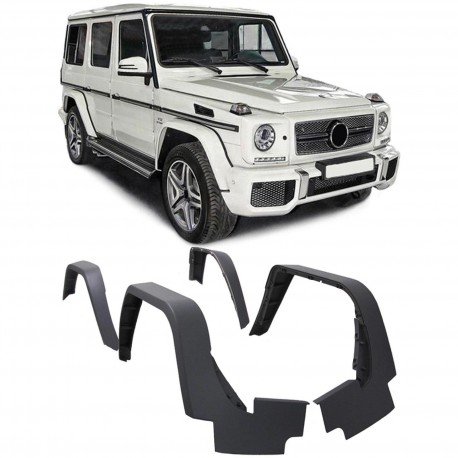 ELARGISSEURS D'AILES LIGNE G65 G63 POUR MERCEDES W463 DE 1990 A 2013 (05950)