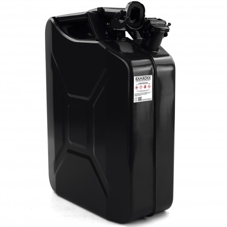 JERRICAN ESSENCE / DIESEL 20L NOIR METAL ( 05856 )