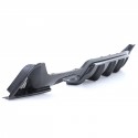 DIFFUSEUR SPORT LOOK CARBONE POUR 4 SORTIES ECHAPPEMENT BMW SERIE 4 COUPE F32 F33 F36 PACK M (05857)
