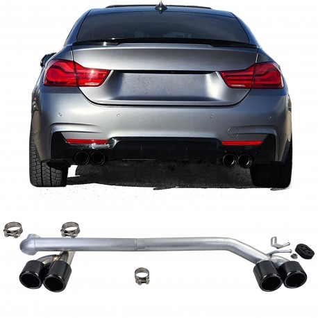 KIT CONVERSION 4 SORTIES ECHAPPEMENT DUPLEX BMW SERIE 4 F32 F33 F36