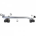 KIT CONVERSION 4 SORTIES ECHAPPEMENT NOIRES DUPLEX BMW SERIE 3 F30 F31  (05858)