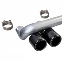KIT CONVERSION 4 SORTIES ECHAPPEMENT NOIRES DUPLEX BMW SERIE 3 F30 F31  (05858)