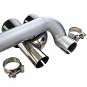 KIT CONVERSION 4 SORTIES ECHAPPEMENT NOIRES DUPLEX BMW SERIE 3 F30 F31  (05858)