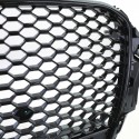 CALANDRE NOIRE BRILLANTE SPORT LOOK RS3 AUDI A3 8V 2012-2016 AVEC PDC (05872)