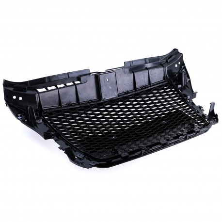 CALANDRE NOIRE BRILLANTE SPORT LOOK RS3 AUDI A3 8P2 AVEC PDC 2008-2012 (05873)