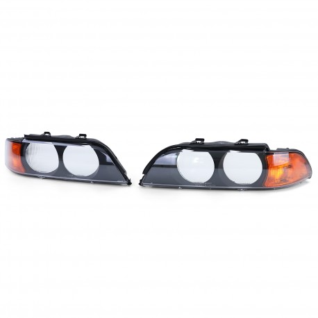 VITRES CACHES PHARES FEUX AVANTS CLIGNOTANTS BMW SERIE 5 E39  (05876)