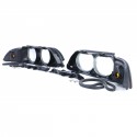 VITRES CACHES PHARES FEUX AVANTS CLIGNOTANTS BMW SERIE 5 E39  (05876)