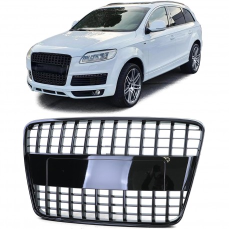 CALANDRE SPORT LAQUEE NOIRE AUDI Q7 LOOK RS (05883)