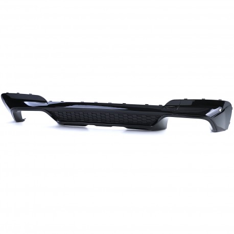 DIFFUSEUR SPORT DUPLEX HAUTE PERFORMANCE NOIR BRILLANT BMW BMW X3 G01  (05885)