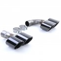 DIFFUSEUR SPORT DUPLEX HAUTE PERFORMANCE NOIR BRILLANT BMW BMW X3 G01  (05885)